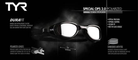 Очки для плавания TYR Special Ops 2.0 Polarized