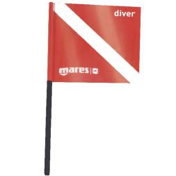 Флаг DIVER 31,5x31,5см MARES