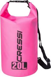 Гермомешок CRESSI с лямкой DRY BAG  розовый 20 литров, Cressi