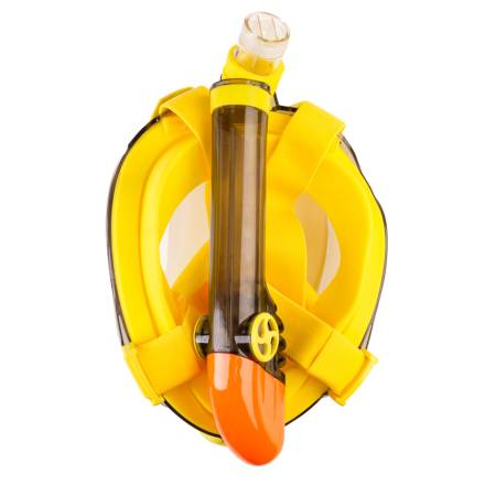 Маска полнолицевая для плавания Scorpena Swim средняя, жёлт. M