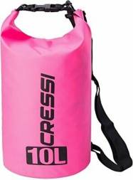 Гермомешок CRESSI с лямкой DRY BAG  розовый 10 литров, Cressi