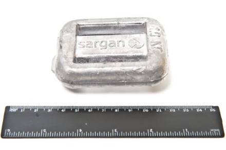 Груз САРГАН сбрасываемый с металлической защелкой 1 кг