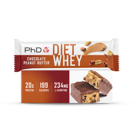 PhD Diet Whey Bar, диетический протеиновый батончик