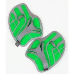 Лопатки для плавания ErgoFlex grey/green мужские