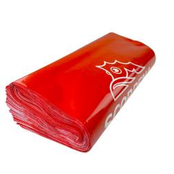 Пакеты полиэтиленовые большие SCORPENA, красные, уп. 150 шт.