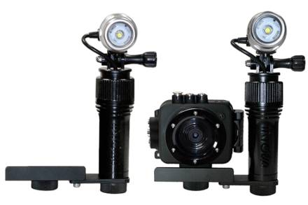Световая система для экстрим-камер Action Video Lingt (640 Люмен) Tovatec