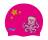 Шапочка CAP JR детская силиконовая, цвет розовая с картинками Cressi