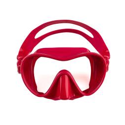 Набор Scorpena маска+трубка для сноркелинга, тёмно-красн. Взрослым