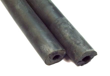 Тяги латекс черные D20 мм, (рулонная) цена за 10 см SARGAN