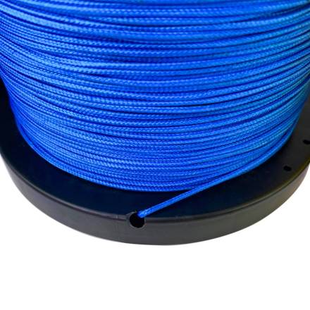 Линь высокопрочный UHMW-PE 1.7 мм синий, катушка 50 м ⌀ 1,7 мм