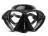 Набор БАРРАКУДА (маска+трубка)  черный силикон, черный SARGAN