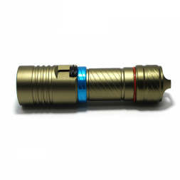 Фонарь SCUBA BROTHERS FLASH GREEN 2000Lm CREE XM-L L2, теплый белый свет