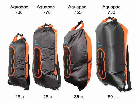 Водонепроницаемый гермомешок рюкзак (с двумя плечевыми ремнями) AQUAPAC Noatak Wet