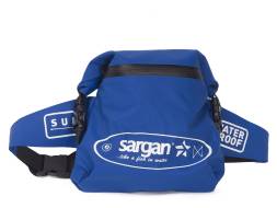 Гермо-сумка на пояс САРГАН &quot;КЕНГА+SUP&quot;, с доп.карманом, синяя
