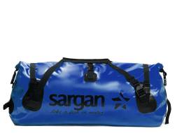 Гермо-сумка САРГАН &quot;КАПЛЯ&quot;, 100% герметичный вход, длина 80 см  объем 80 л. синяя