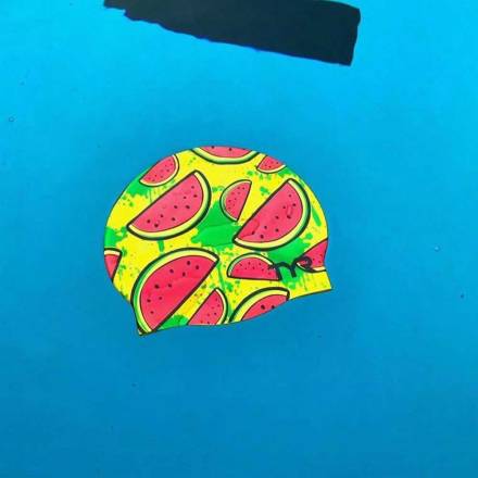 Шапочка для плавания TYR Watermelon Swim Cap