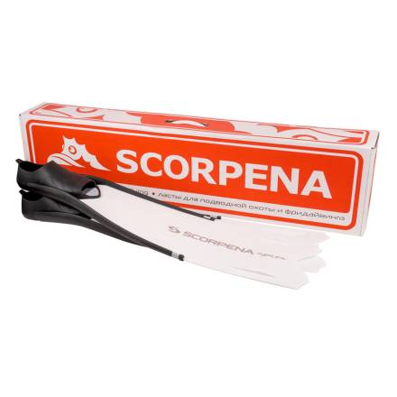 Ласты Scorpena F1 - Apnea белые