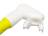 Комплект Сарган Агидель белый-желто-белый (маска+трубка)