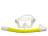 Комплект Сарган Агидель белый-желто-белый (маска+трубка)