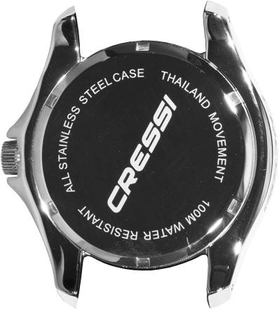 Часы Cressi MANTA WATCH 100m BLACK ORANGE