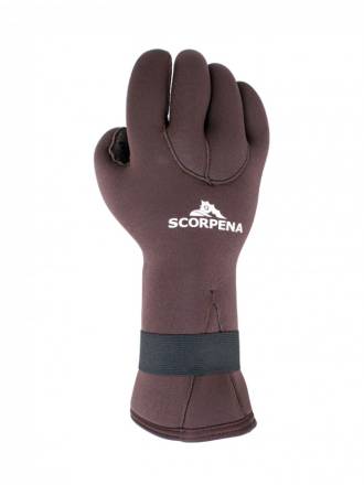 Перчатки Scorpena C - 6 мм коричневый