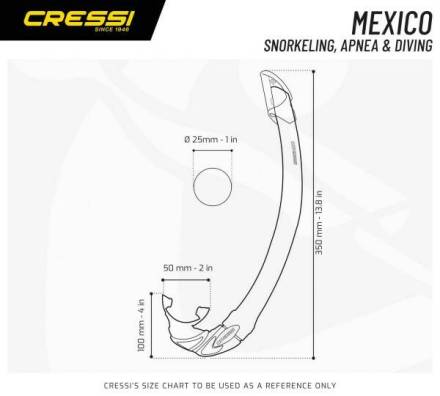 Трубка MEXICO Cressi