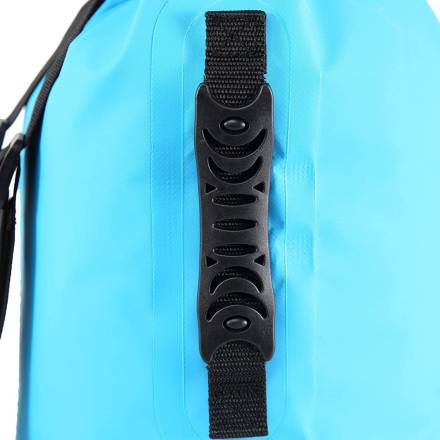 Герморюкзак CRESSI с карманом на молнии Premium BACK PACK, черный/светло-голубой, 20 литров, Cressi