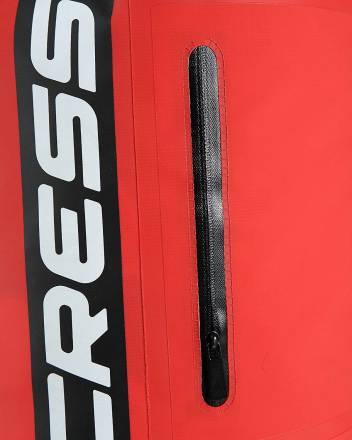 Герморюкзак CRESSI с карманом на молнии Premium BACK PACK, черный/красный, 20 литров, Cressi