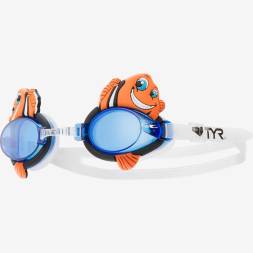 Очки для плавания детские TYR Charactyrs Happy Fish