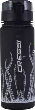 Бутылка для воды H2O FROSTED OCTOPUS 600 мл., черная Cressi