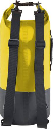 Герморюкзак CRESSI с карманом на молнии Premium BACK PACK, черный/желтый, 20 литров, Cressi