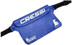 Сумка поясная CRESSI герметичная KANGAROO DRY POUCH темно-синий, Cressi