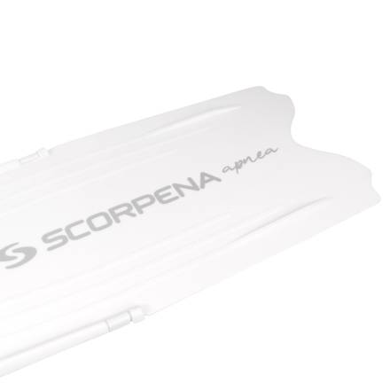 Ласты белые Scorpena F1 - Apnea бел. (soft)